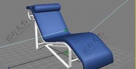 经典椅子443D模型