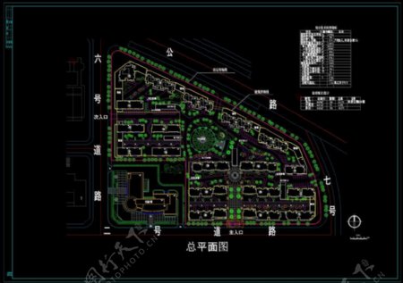 江河小区规划设计图