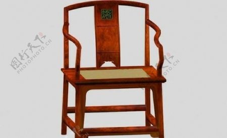 明清家具椅子3D模型a011