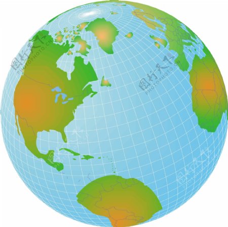 地球矢量图11