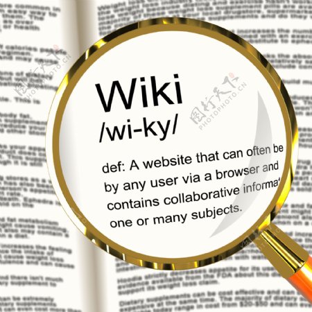 Wiki定义放大显示在线协作的社会百科全书