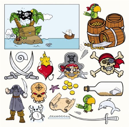 海盗的插图