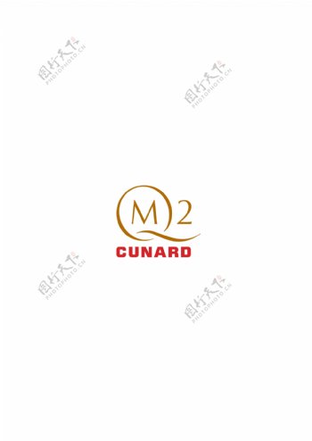 CunardQM2logo设计欣赏CunardQM2旅行社LOGO下载标志设计欣赏