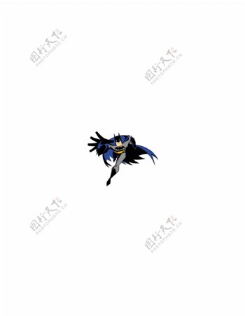 Batman1logo设计欣赏Batman1卡通形象LOGO下载标志设计欣赏