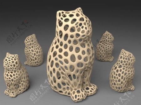 激光猫Voronoi风格