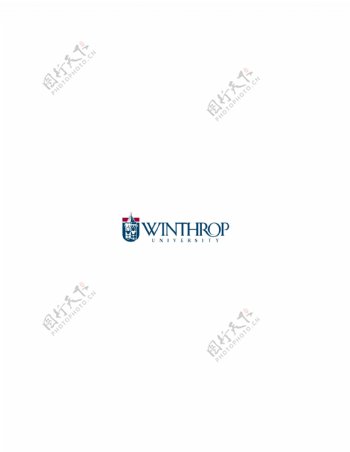 WinthropUniversity1logo设计欣赏WinthropUniversity1知名学校LOGO下载标志设计欣赏