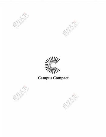 CampusCompactlogo设计欣赏CampusCompact学校标志下载标志设计欣赏