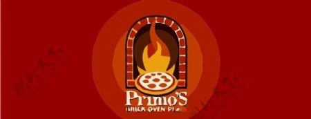 比萨logo图片