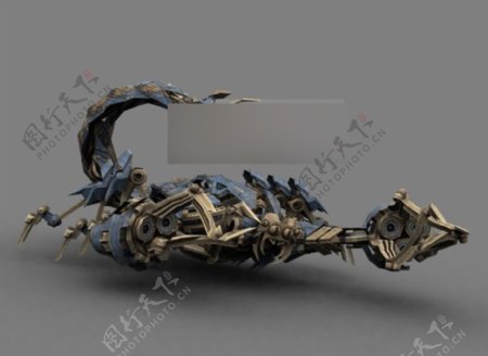 怪物蝎子机器3DMAX模型素材