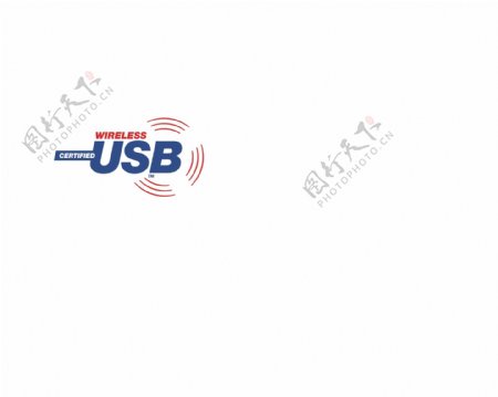 WirelessUSBlogo设计欣赏WirelessUSB电脑周边标志下载标志设计欣赏