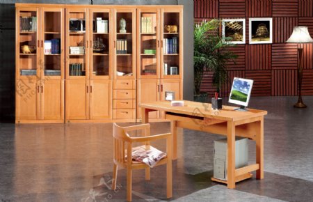 木纹书房