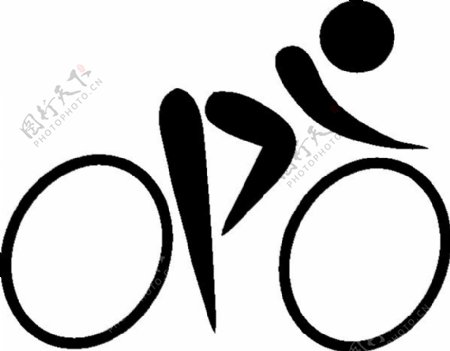奥运会公路自行车象形艺术剪辑