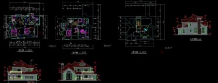 别墅住宅CAD设计图