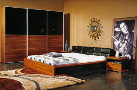 木头床设计