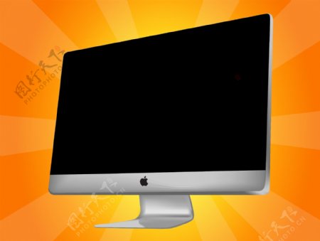 苹果iMac矢量矢量
