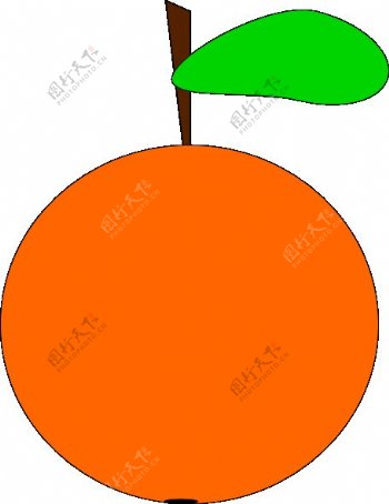 橙色的剪辑艺术6