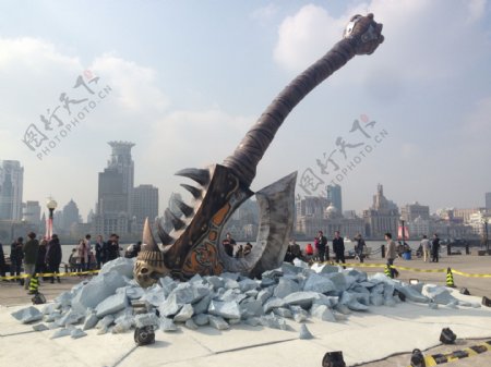 上海魔兽世界宣传图片