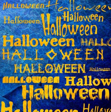 Halloween字体素材18款