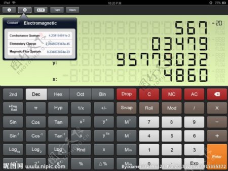 ipad计算器界面图片