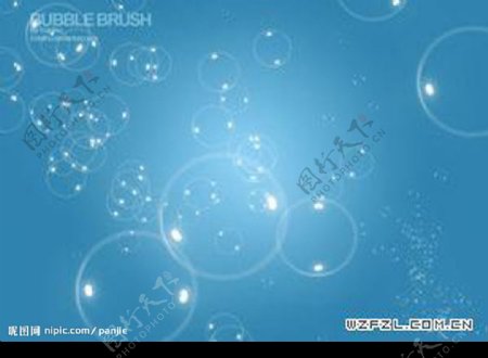 深海透明气泡笔刷