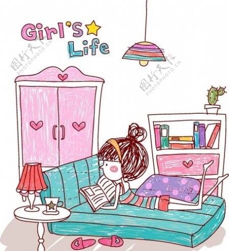 女生的生活GirlsLife看书图片