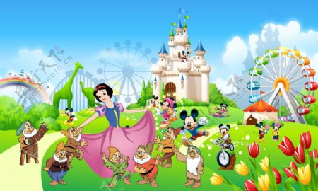 迪士尼欢乐童话世界图片