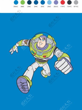 巴斯太空人卡通人物图片
