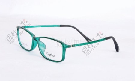 绿色眼镜镜框图片