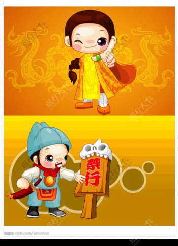 经典中国卡通人物设计图片