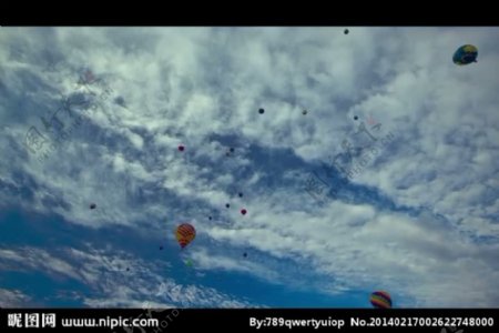动态气球视频素材