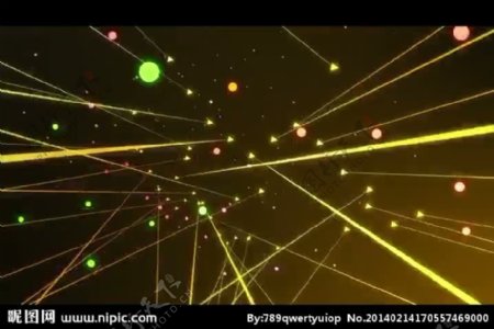 粒子星光背景视频
