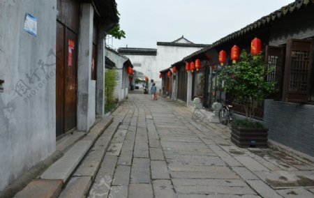 江南古镇街道图片