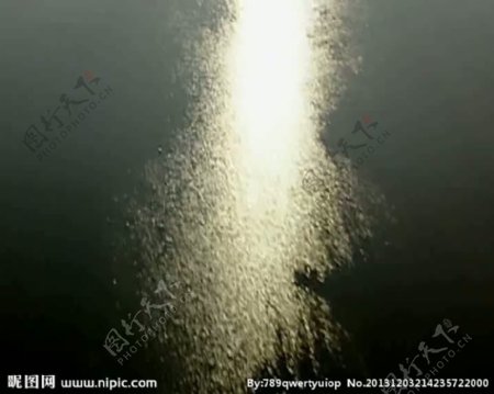 航拍长江背景视频素材