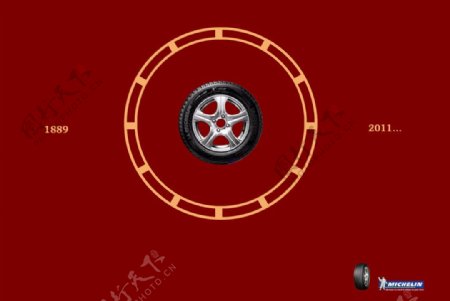 轮胎广告设计图片