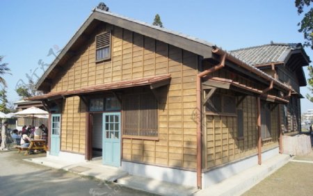 日式木造房图片