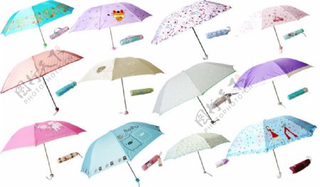 漂亮的雨伞图片