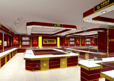 中国黄金展厅图片