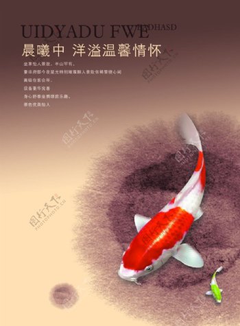 中国风鲤鱼图片