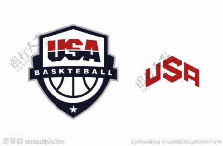 美国篮球国家队标志图片