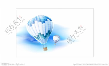 氢气球图片