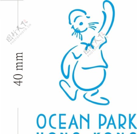 海洋公园logocdr图片