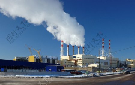 工厂环境污染图片