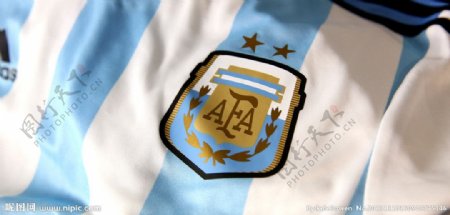 阿根廷国家队队服广告图片