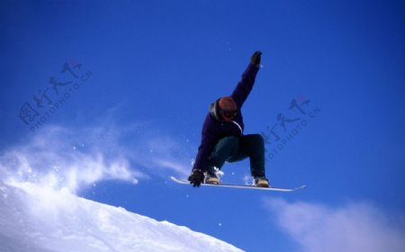 滑雪图片