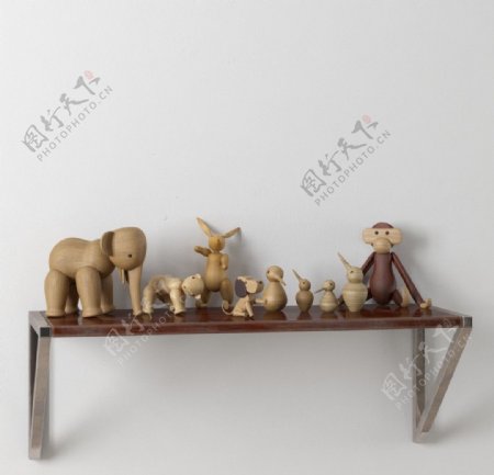 雕刻动物木雕图片