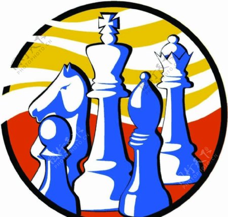 国际象棋插画表现图片