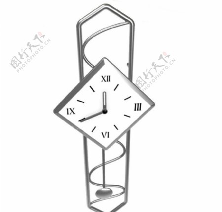 钟时钟模型图片