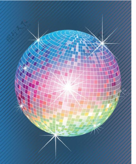 disco幻彩水晶球图片