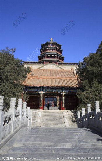 北京颐和园佛香阁图片