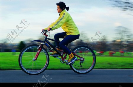 自行车车技图片